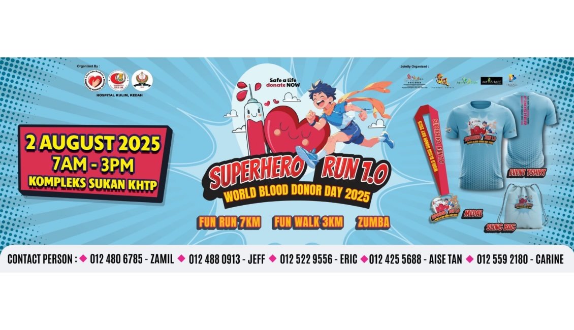Superhero Run 1.0 Kulim Kedah