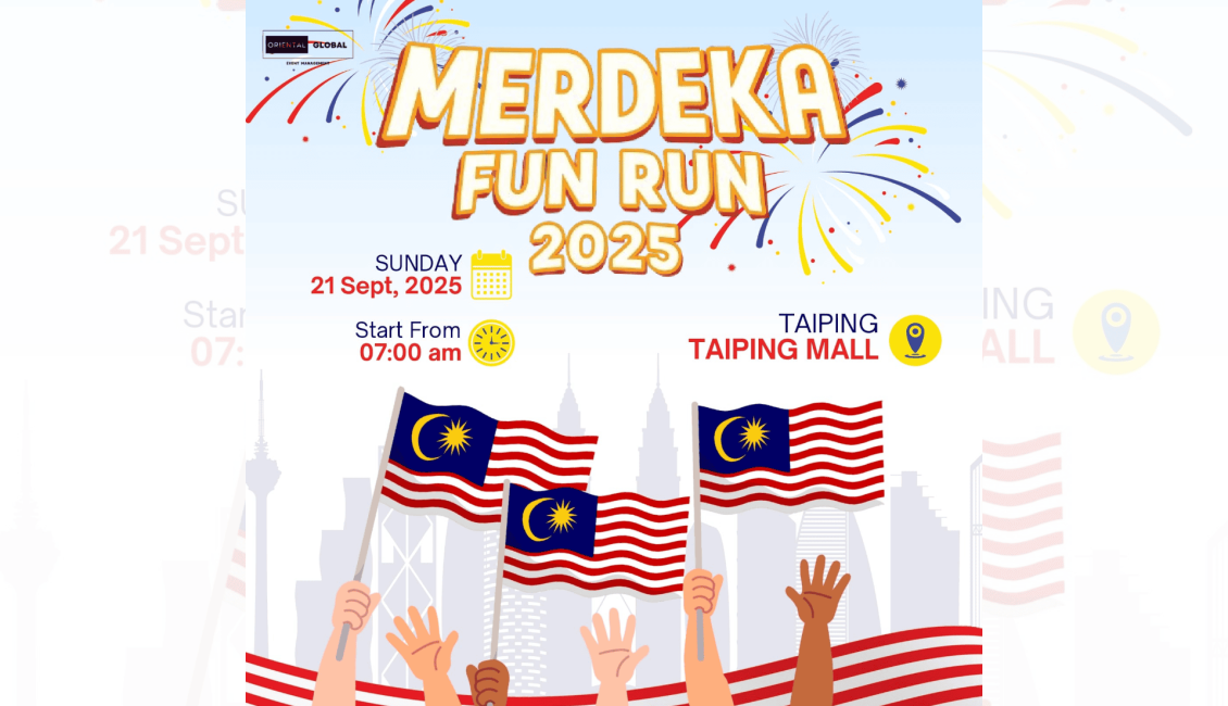 Merdeka Fun Run 2025 - Taiping