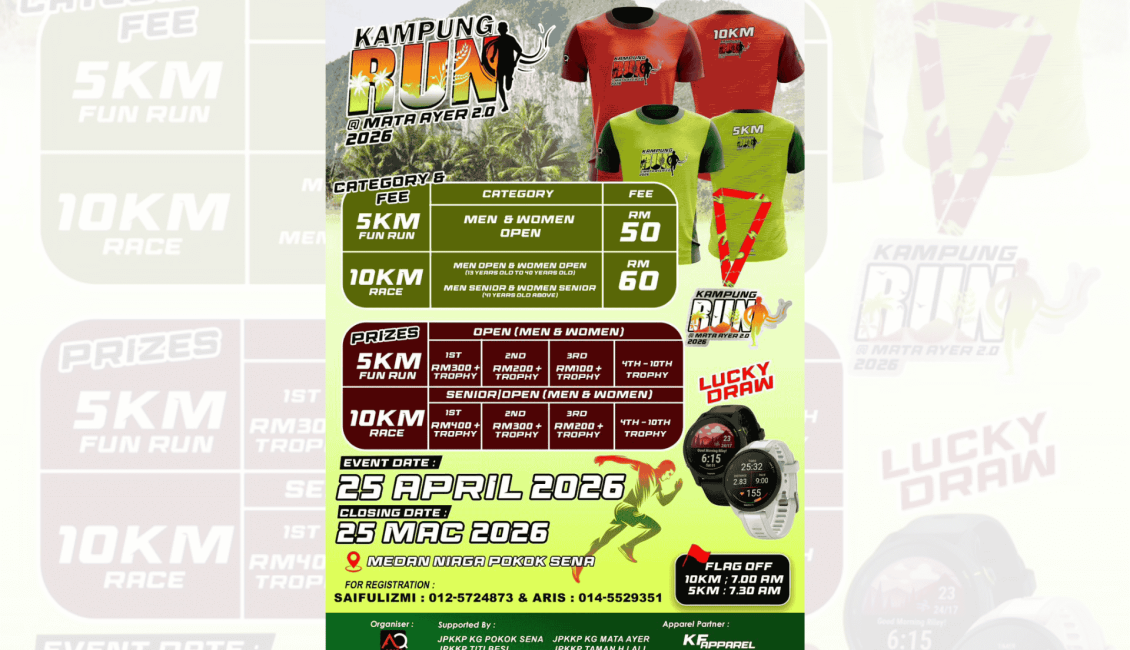 Kampung Run 2.0 @ Mata Ayer 2026