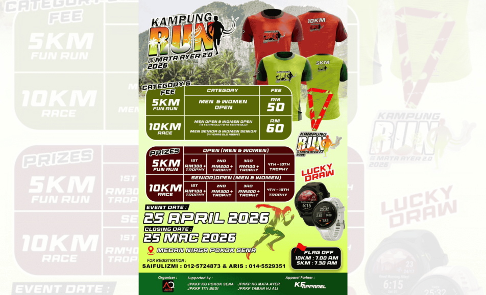 Kampung Run 2.0 @ Mata Ayer 2026