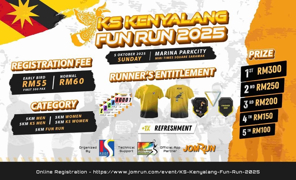 KS Kenyalang Fun Run 2025