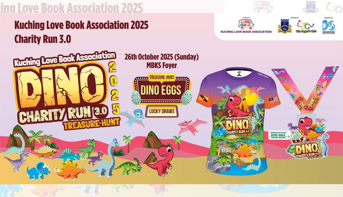 Kuching Love Book Association 2025 Dino Charity Run 3.0 Treasure Hunt