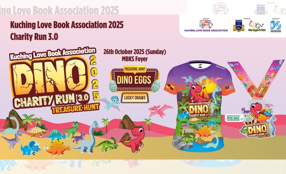Kuching Love Book Association 2025 Dino Charity Run 3.0 Treasure Hunt