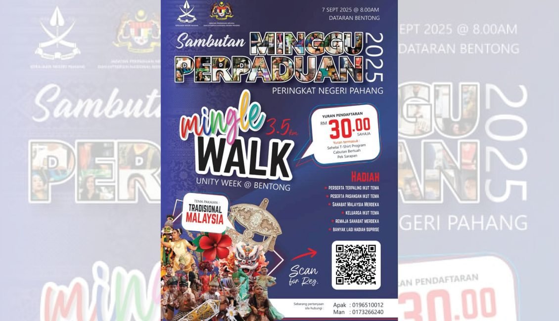 Mingle Walk 3.5 Unity Week Bentong 2025
