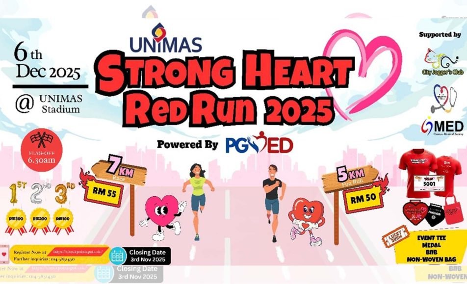 UNIMAS Strong Heart Red Run 2025