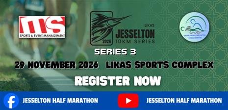 JESSELTON 10KM SERIES 2026 (SERIES 3) LIKAS event banner