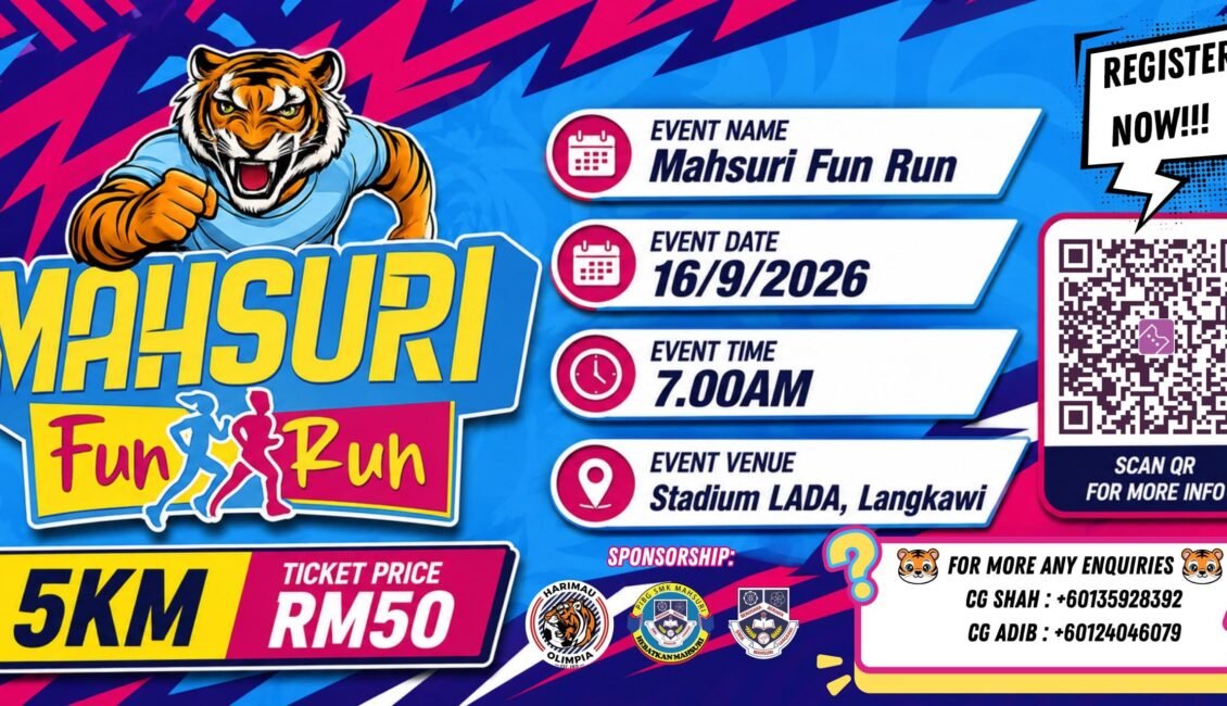 Mahsuri Fun Run event banner