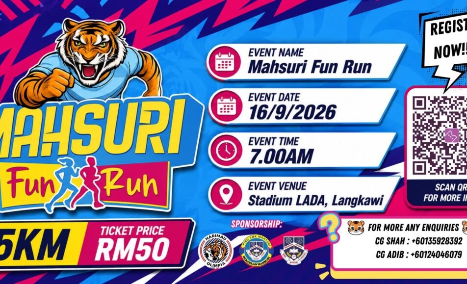 Mahsuri Fun Run event banner