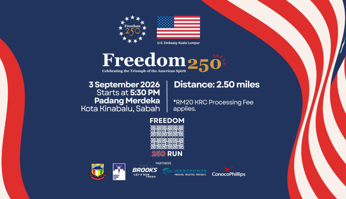 FREEDOM 250 RUN event banner