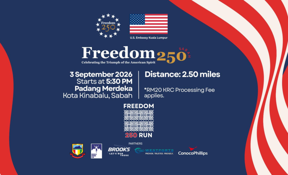 FREEDOM 250 RUN event banner