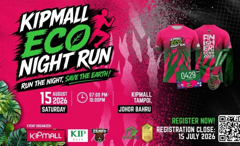 KIPMall Eco Night Run event banner
