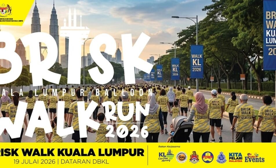 Brisk Walk Kuala Lumpur 2026 event banner
