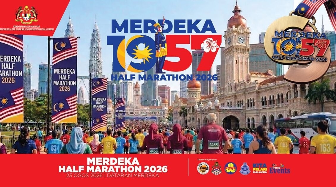 Merdeka Half Marathon 2026 event banner