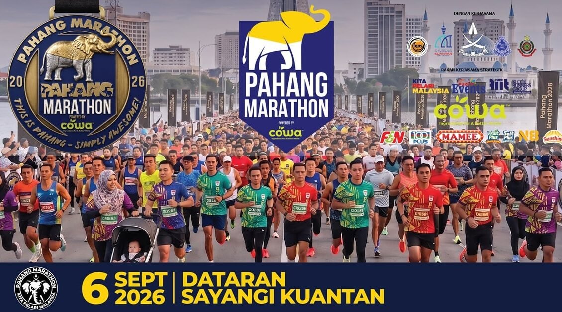 Pahang Marathon 2026 event banner