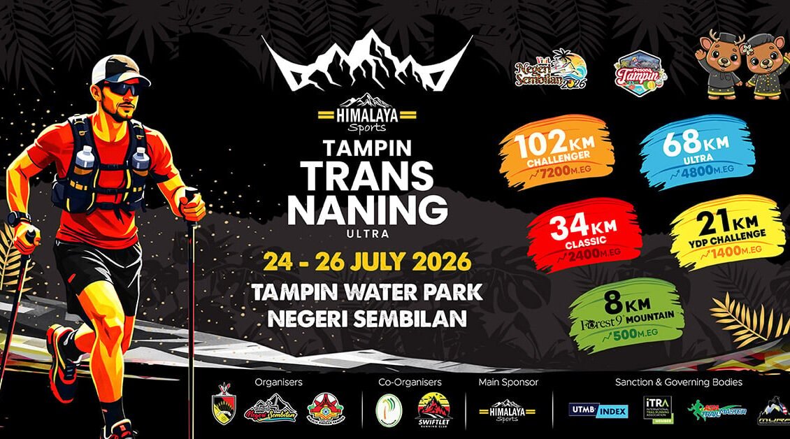 Himalaya Sports Tampin Trans Naning Ultra 2026 event banner