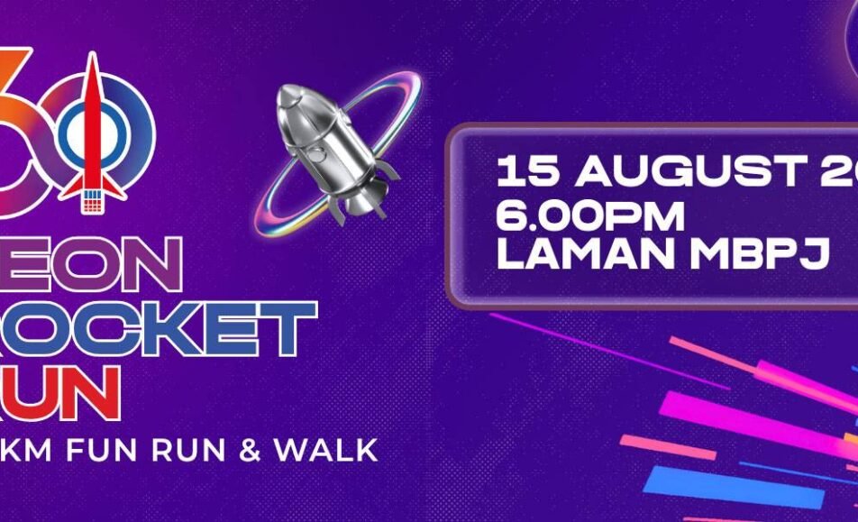 DAP60 Neon Rocket Run event banner