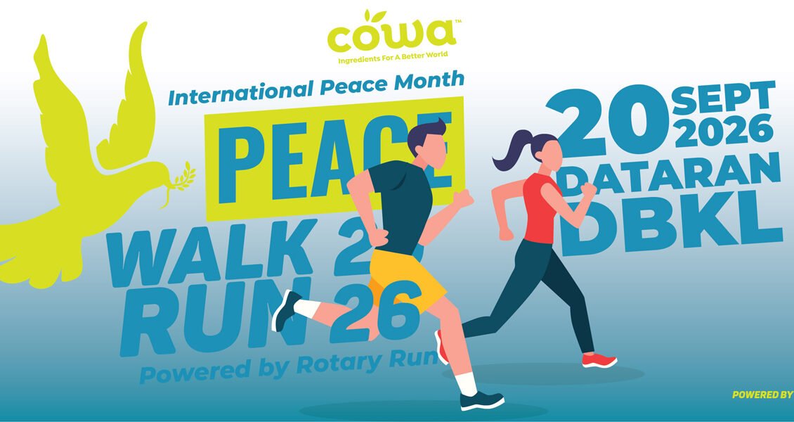 Peace Walk/Run 2026 event banner
