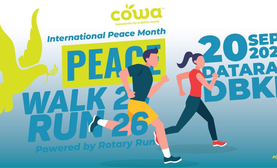 Peace Walk/Run 2026 event banner