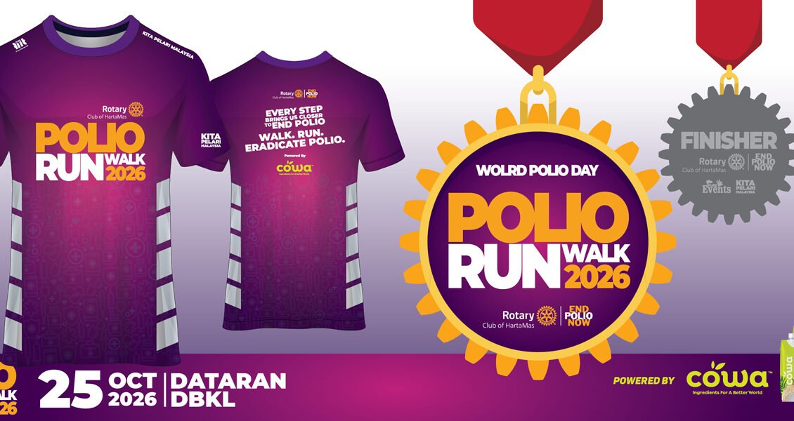 Polio Run/Walk 2026 event banner