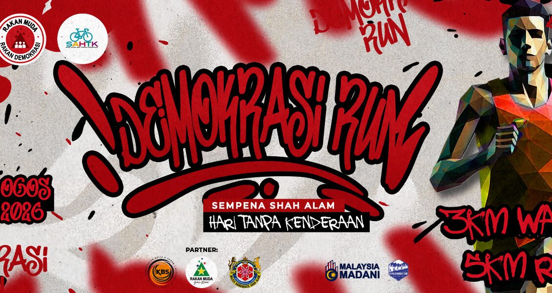 Demokrasi Run - Larian Rakan Muda 3.0 event banner