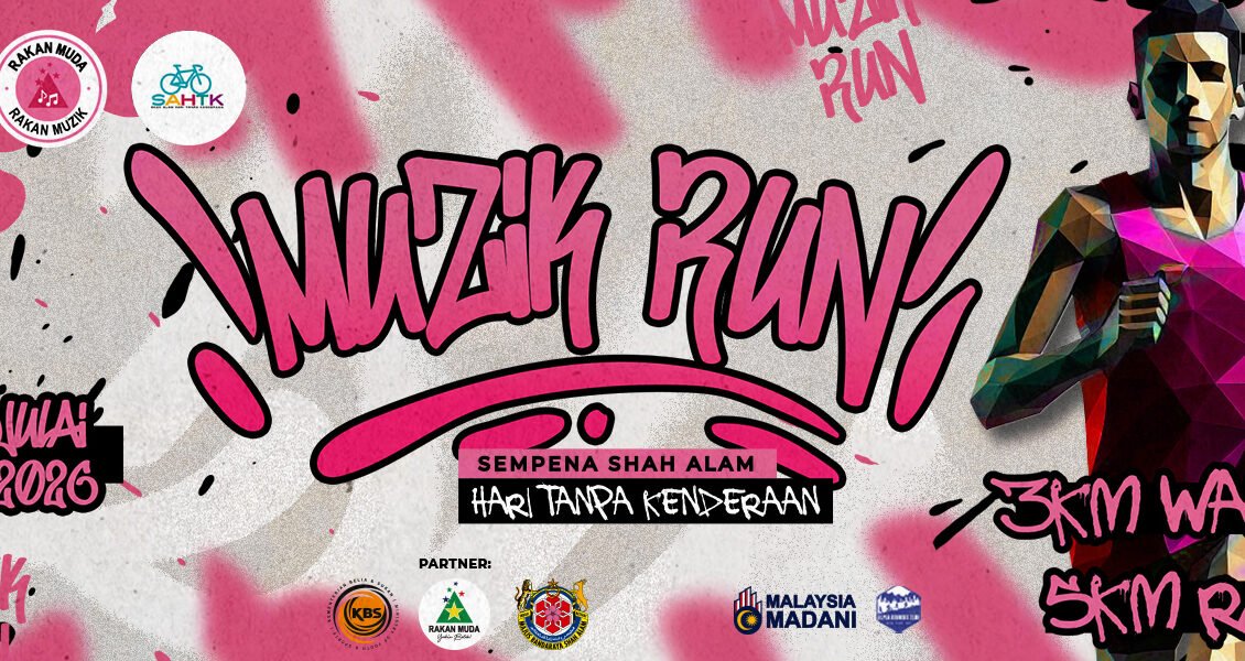 Muzik Run - Larian Rakan Muda 3.0 event banner