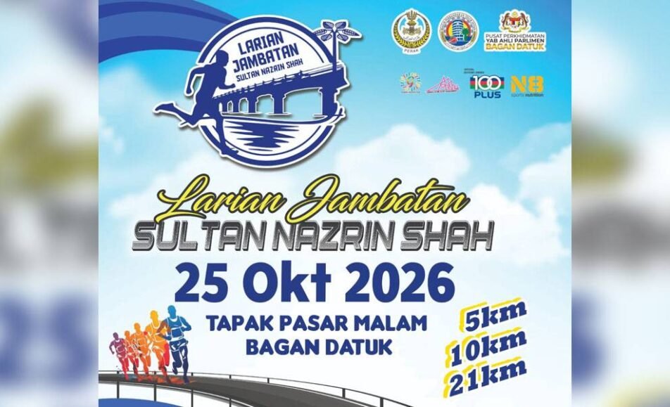 Larian Jambatan Sultan Nazrin Shah 2026 event banner