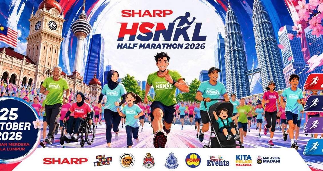 SHARP HSNKL Half Marathon 2026 event banner