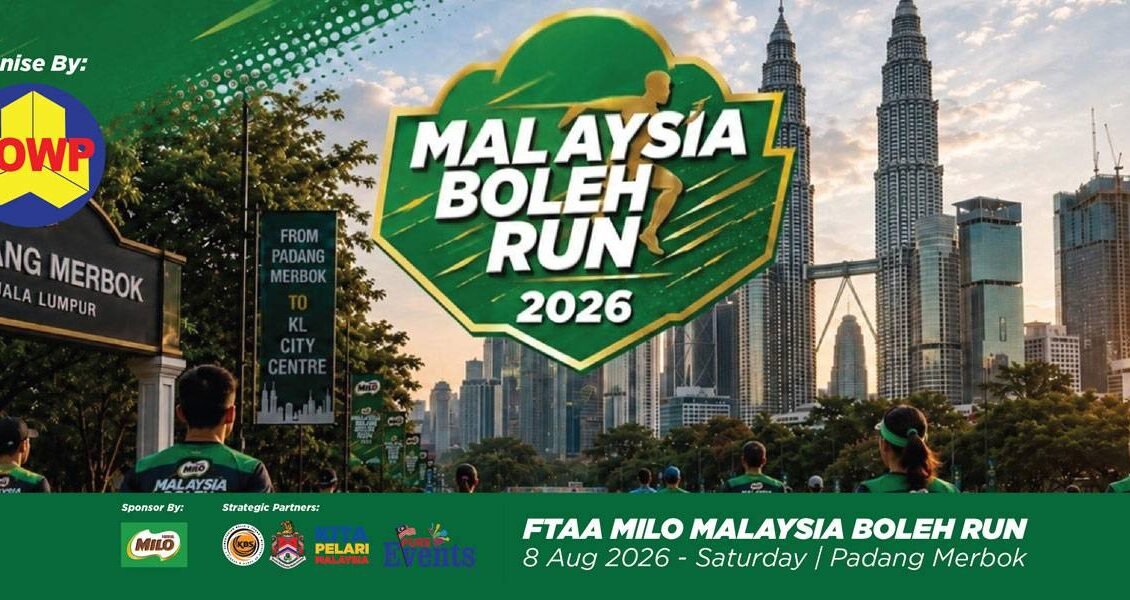 MILO Malaysia Boleh Run 2026 event banner