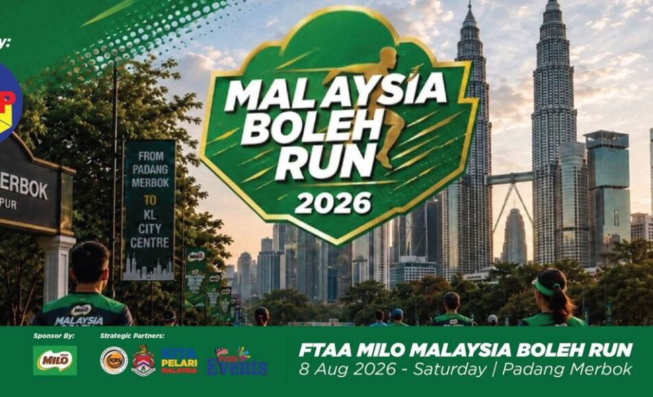 MILO Malaysia Boleh Run 2026 event banner