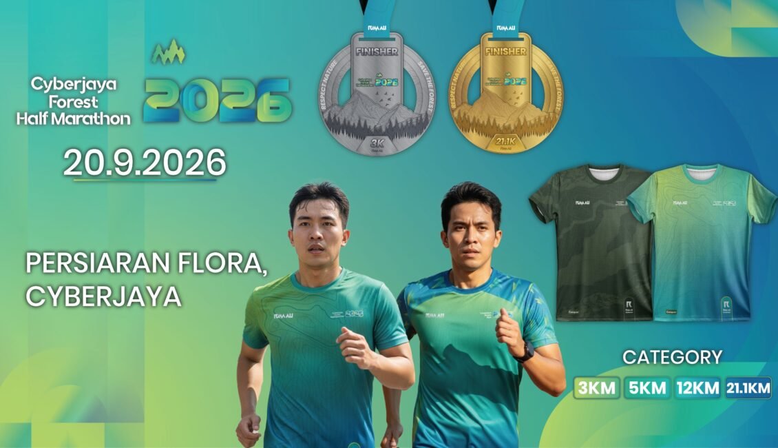 CYBERJAYA FOREST HALF MARATHON 2026 event banner