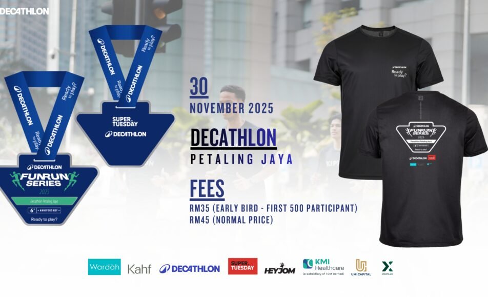 Decathlon Petaling Jaya Fun Run Series event banner