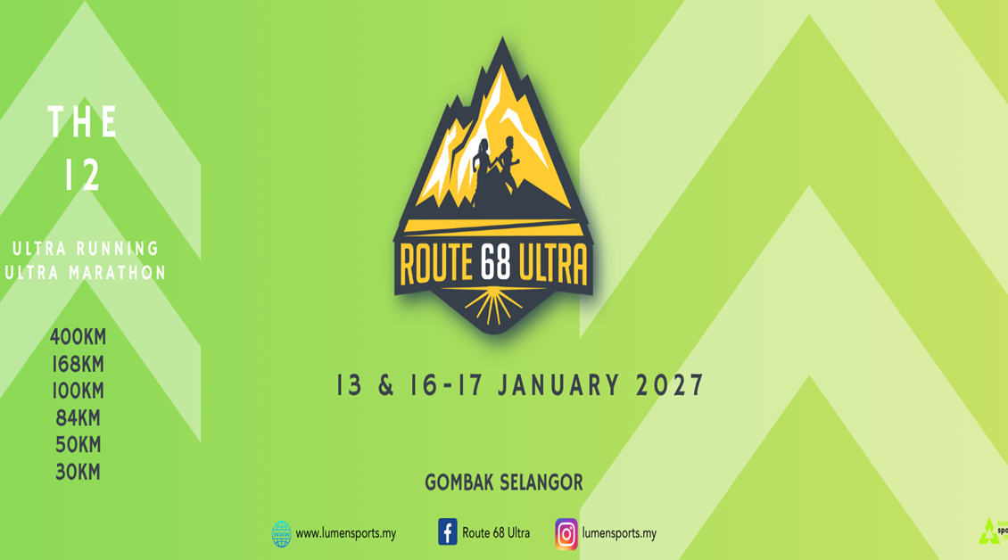 Route 68 Ultra 2027 event banner