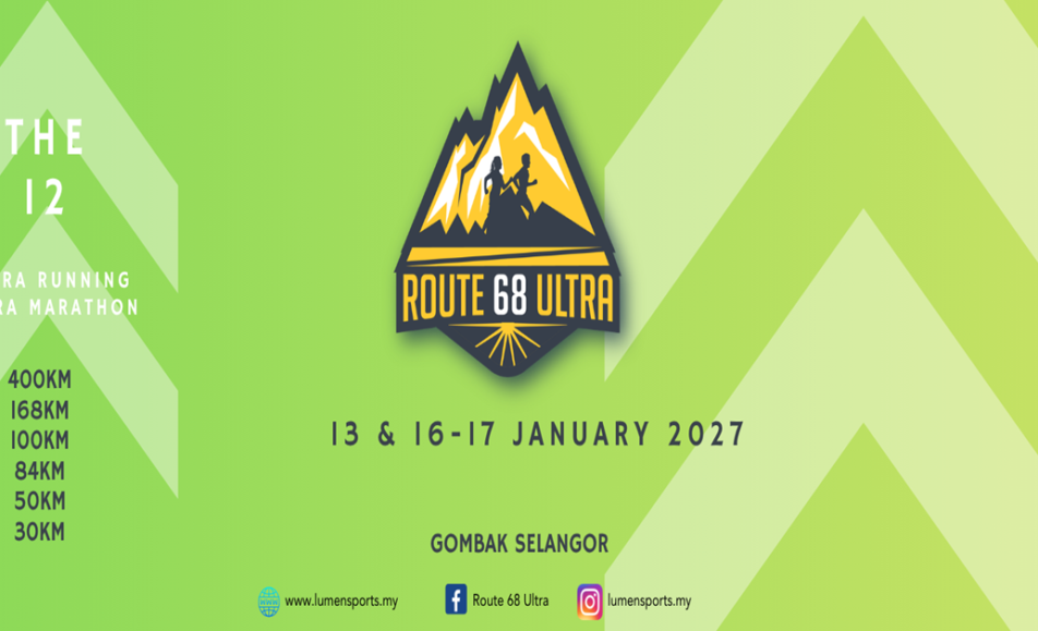 Route 68 Ultra 2027 event banner
