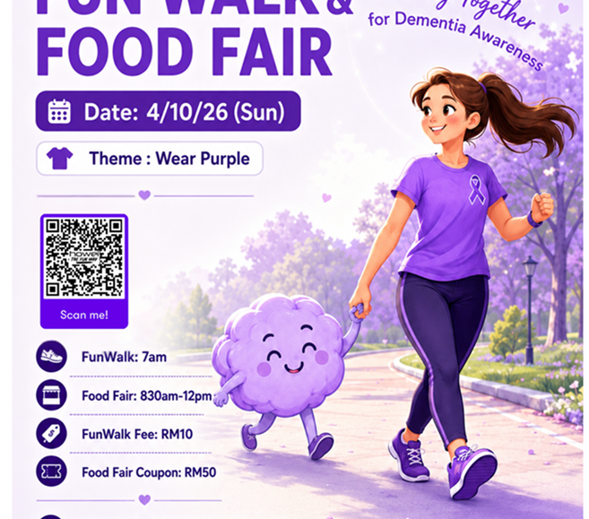 Charity Fun Walk & Food Fair event banner