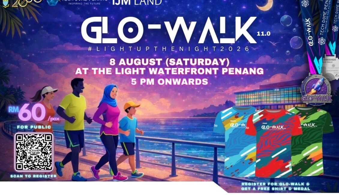 Glo Walk 2026 event banner