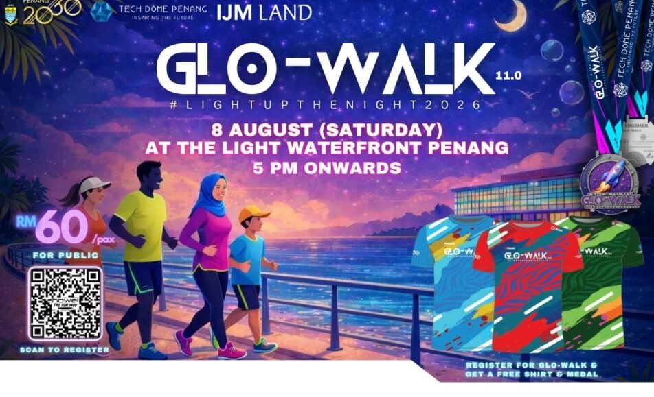 Glo Walk 2026 event banner