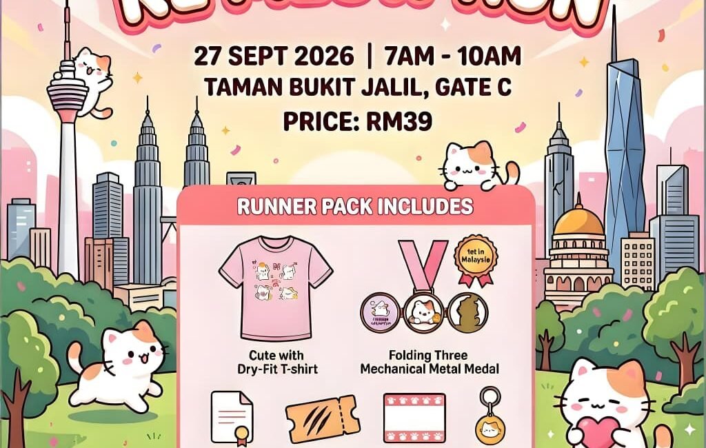 KL Meow Run 2026 event banner