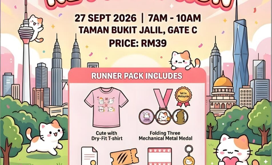 KL Meow Run 2026 event banner