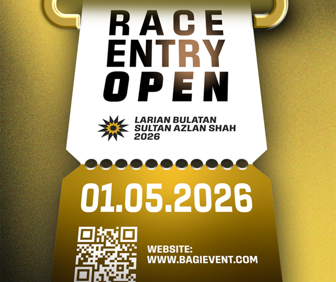 Larian Bulatan Sultan Azlan Shah 2026 event banner