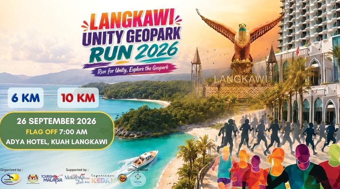 Langkawi Unity Geopark Run 2026 event banner
