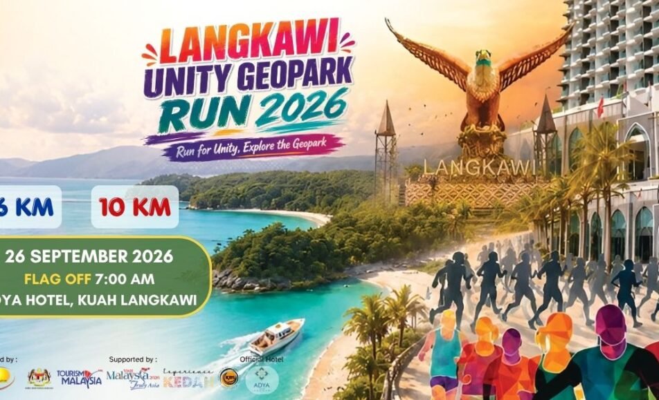 Langkawi Unity Geopark Run 2026 event banner