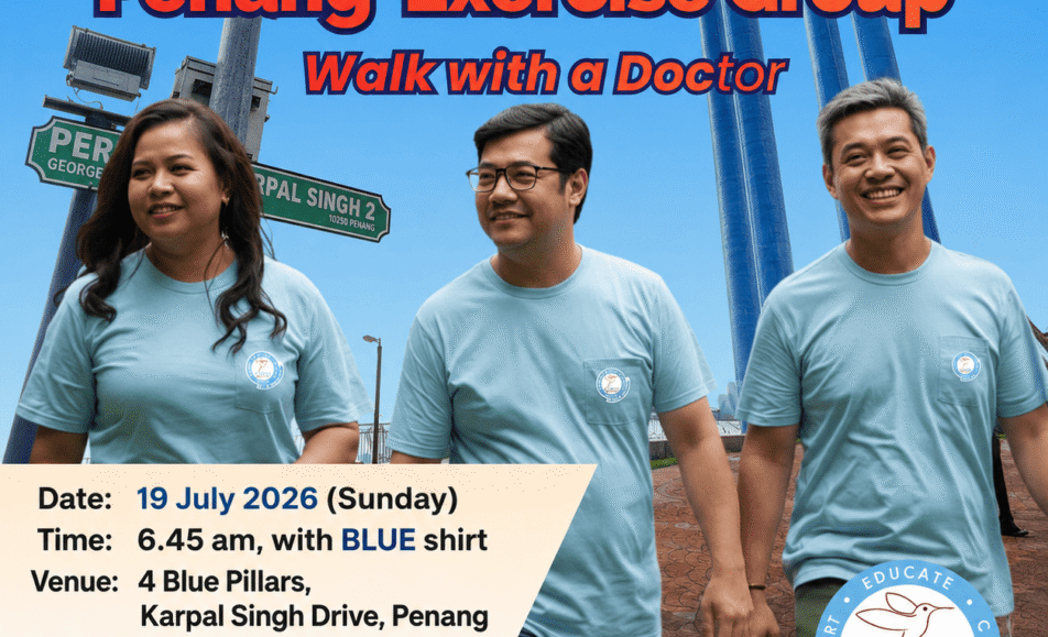 Diabetes Malaysia Penang Exercise - Walk with Doctor (Second July Session) event banner