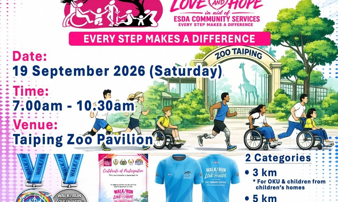 ESDA CHARITY FUN WALK/RUN event banner