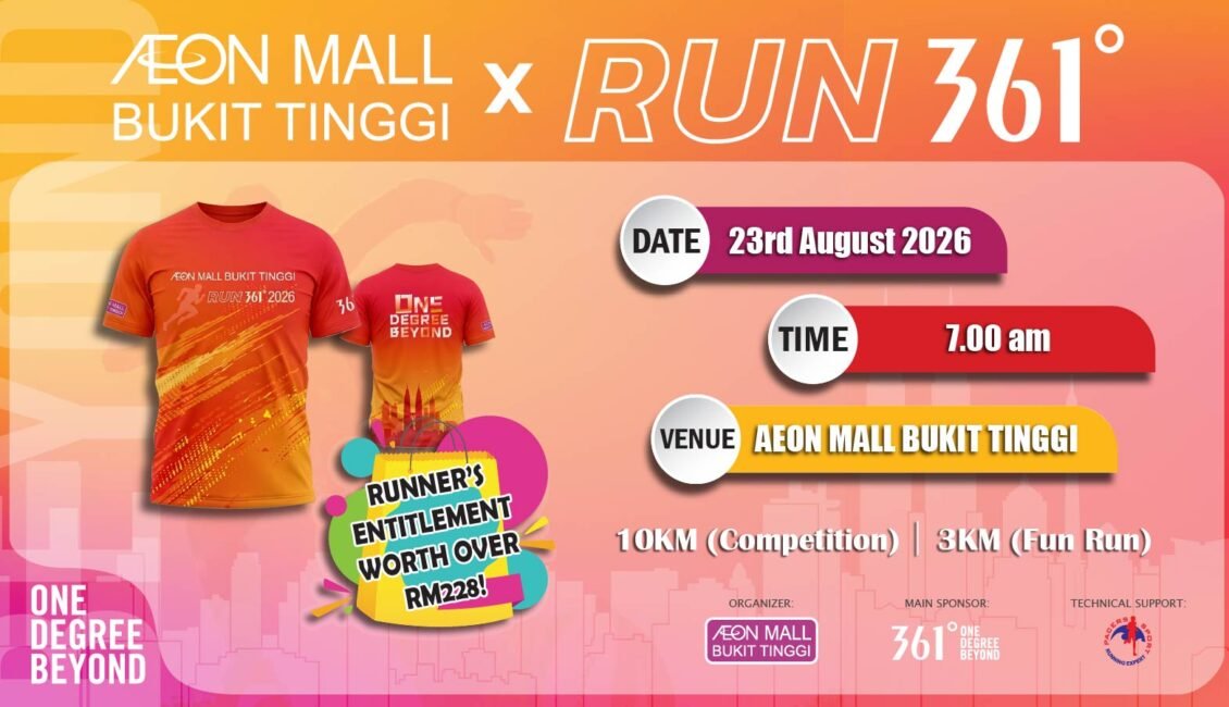 AMBT x 361 Run 2026 event banner