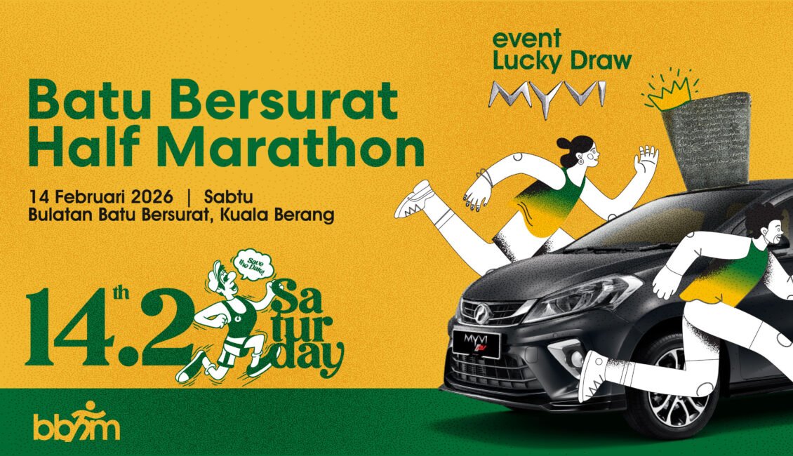 Batu Bersurat Half Marathon event banner