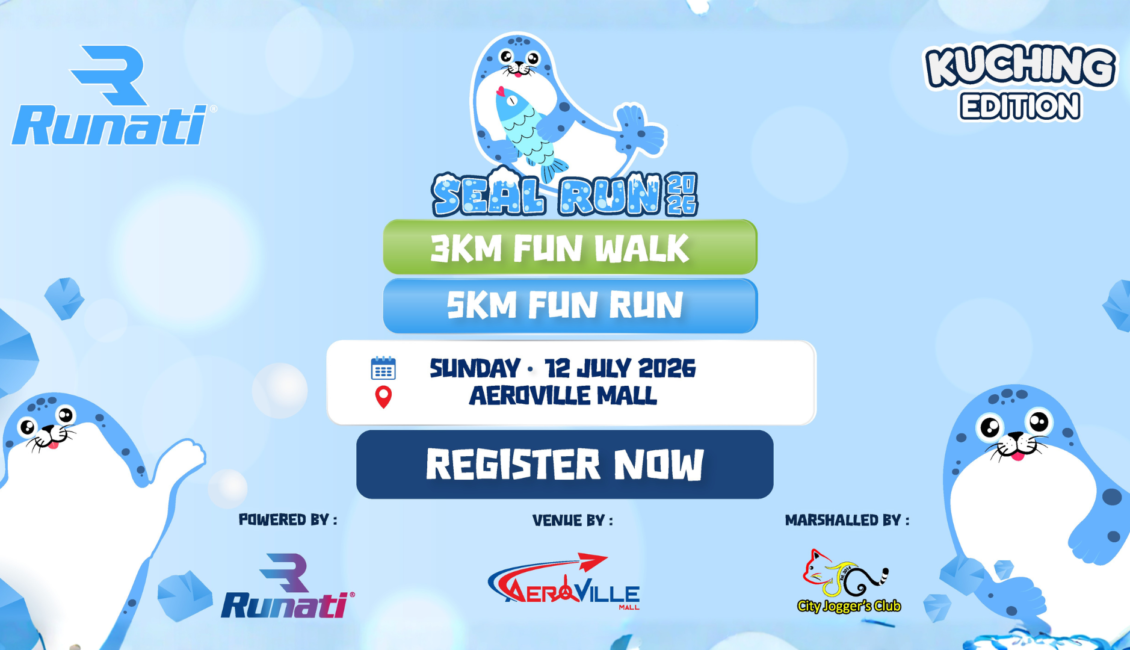 Seal Run Kuching Edition 2026 event banner