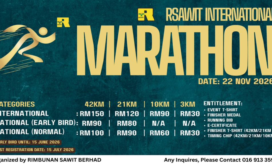 RSAWIT INTERNATIONAL MARATHON 2026 event banner