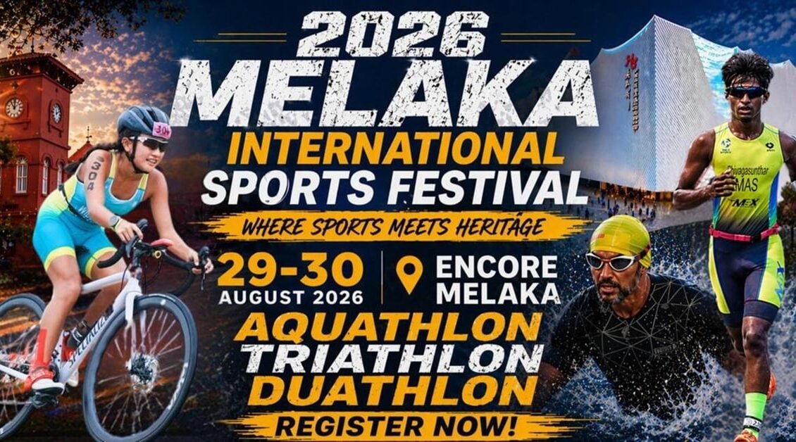 Melaka International Sports Festival 2026 event banner