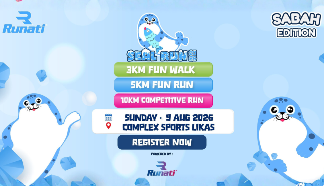 Seal Run Sabah Edition 2026 event banner
