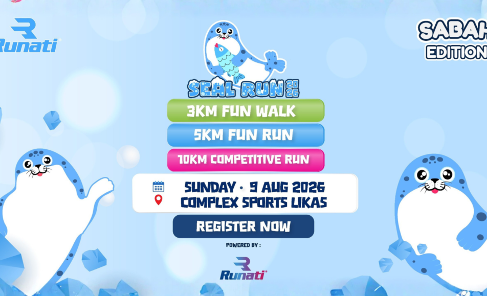 Seal Run Sabah Edition 2026 event banner
